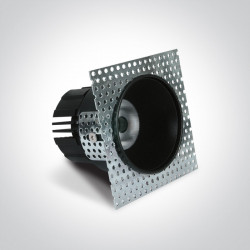 ĮLEIDŽIAMAS BERĖMIS LED ŠVIESTUVAS 10107BT/W/W 6,5W 3000K JUODAS kaina