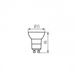 Lemputė LED REMI GU10 mini MR11 2,2W 3000K 230V kaina
