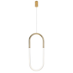 Pakabinamas LED šviestuvas OLIVIA 1 P0429D aukso spalvos kaina