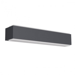 SIENINIS LED ŠVIESTUVAS DASH 15,5W 4000K ANTRACITAS kaina