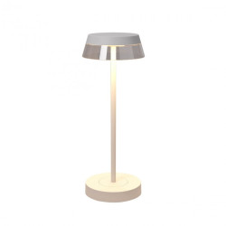Pastatomas LED įkraunamas šviestuvas ILUNA BALTAS kaina