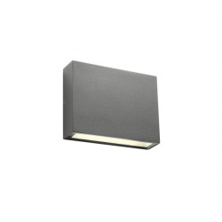 SIENINIS LED ŠVIESTUVAS KAMAL 4,4W 3000K ANTRACITAS kaina