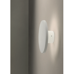 SIENINIS LED ŠVIESTUVAS AURA round BALTAS pigiau