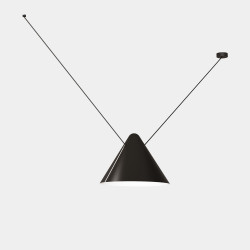 PAKABINAMAS ŠVIESTUVAS SUPER ATTIC 1 D45 JUODAS