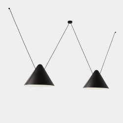 PAKABINAMAS ŠVIESTUVAS SUPER ATTIC 2 D45 BLACK/CENTRAL