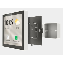 LCD SIENINĖ SMART PANELĖ, WI-FI, White pigiau