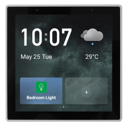 LCD SIENINĖ SMART PANELĖ, WI-FI, White