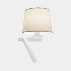 SIENINIS LED ŠVIESTUVAS HALL SLIM SCREEN BALTAS LEFT