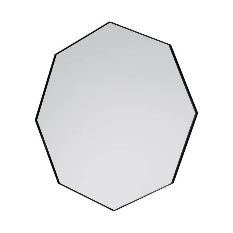 Gallery direkt Bowie Octagon Mirror Black 5056272082874
