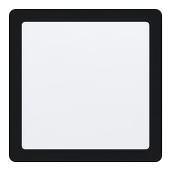 ĮLEIDŽIAMA LED PANELĖ FUEVA square black 17W 4000K