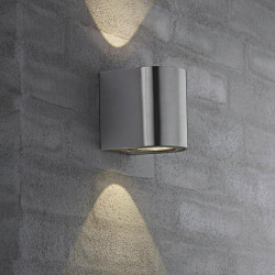 SIENINIS ŠVIESTUVAS CANTO STAINLES STEEL kaina