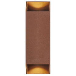 SIENINIS ŠVIESTUVAS NICO Square Rusty kaina