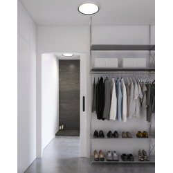 Lubinis LED šviestuvas LIVA Smart BALTAS kaina