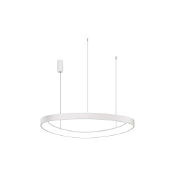 Pakabinamas LED dimeriuojamas šviestuvas DELTA 60W 3000K TRIAC BALTAS