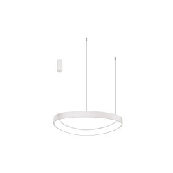 Pakabinamas LED dimeriuojamas šviestuvas DELTA 48W 3000K TRIAC BALTAS