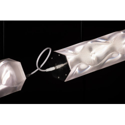 PAKABINAMAS ŠVIESTUVAS HUGO TRANSPARENT SYSTEM 24V skubiai