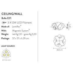 LUBINIS/SIENINIS ŠVIESTUVAS FABULA S pristatymas