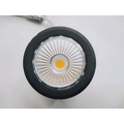 LED MODULIS COB MR16 10W DIMERIUOJAMAS BLACK pristatymas