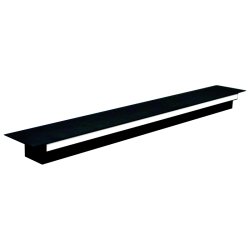 SIENINIS LINIJINIS LED ŠVIESTUVAS TAMNA 200CM 60W JUODAS skubiai