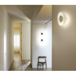Sieninis LED šviestuvas AURA 10W opal
