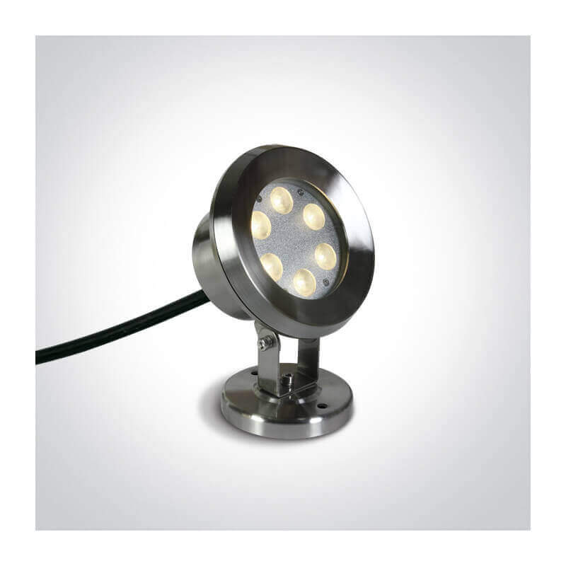 Kryptinis šviestuvas baseinams ir fontanams 9X1W IP68 IK08 3000K One light 69064C/W