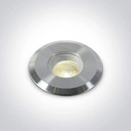 Hermetiškas įleidžiamas šviestuvas baseinams ir fontanams IP68 0,3W IP68 IK08 3000K One light 69066M/W