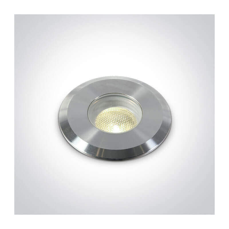 Hermetiškas įleidžiamas šviestuvas baseinams ir fontanams IP68 IK10 1W 3000K One light 69066/W
