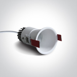 ĮLEIDŽIAMAS LED ŠVIESTUVAS NEAKINANTIS 10105FD/W/W 5W BALTAS kaina