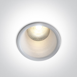 ĮLEIDŽIAMAS LED ŠVIESTUVAS NEAKINANTIS 10105FD/W/W 5W BALTAS