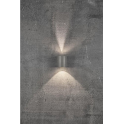 SIENINIS LED ŠVIESTUVAS CANTO 2 12W GALVANIZED pigiau