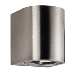 SIENINIS LED ŠVIESTUVAS CANTO 2 STAINLESS STEEL