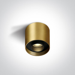 LUBINIS LED ŠVIESTUVAS NEAKINANTIS CYLINDER 8W ŽALVARIO SPALVOS