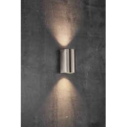 SIENINIS ŠVIESTUVAS CANTO MAXI 2 STAINLESS STEEL pigiau