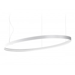 Pakabinamas LED šviestuvas Zero Ellipse 47W BALTAS