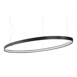 Pakabinamas LED šviestuvas Zero Ellipse 47W JUODAS