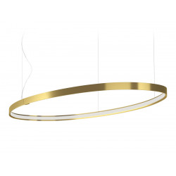 Pakabinamas LED šviestuvas Zero Ellipse 47W ŽALVARIO SPALVOS