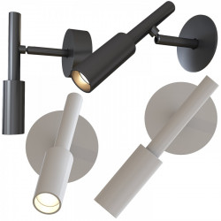 SIENINIS | LUBINIS LED ŠVIESTUVAS TUBINO 6,5W CHAMPAGNE skubiai