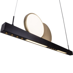 PAKABINAMAS LED ŠVIESTUVAS MOMO 35W juodas kaina