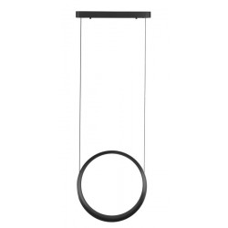 PAKABINAMAS LED ŠVIESTUVAS MOON 1 29W JUODAS
