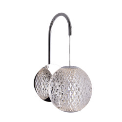 SIENINIS LED ŠVIESTUVAS NOBILE 6W CHROMO SPALVOS kaina