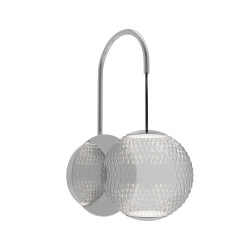 SIENINIS LED ŠVIESTUVAS NOBILE 6W CHROMO SPALVOS pigiau