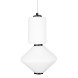 PAKABINAMAS LED ŠVIESTUVAS AKIKO 2 16W JUODAS kaina