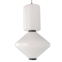 PAKABINAMAS LED ŠVIESTUVAS AKIKO 2 16W JUODAS pigiau