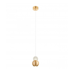 Pakabinamas LED šviestuvas AOBA 8W aukso spalvos internetu