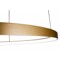 Pakabinamas LED dimeriuojamas šviestuvas DELTA 60W 3000K TRIAC AUKSO SPALVOS kaina