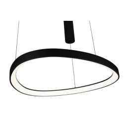 Pakabinamas LED dimeriuojamas šviestuvas DELTA 48W 3000K TRIAC JUODAS internetu