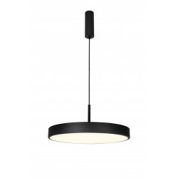 Pakabinamas LED šviestuvas LEO D50 40W JUODAS dimeriuojamas skubiai