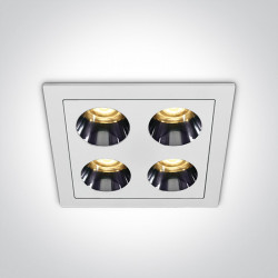 ĮLEIDŽIAMAS LED ŠVIESTUVAS 50110H/W/W 10W BALTAS