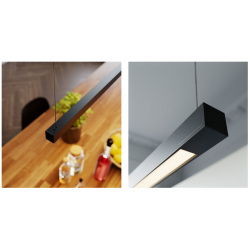 Pakabinamas LED šviestuvas ACROBAT 31W JUODAS dimeriuojamas pristatymas