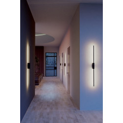 Sieninis LED šviestuvas STICK 24W ŽALVARIO SPALVOS